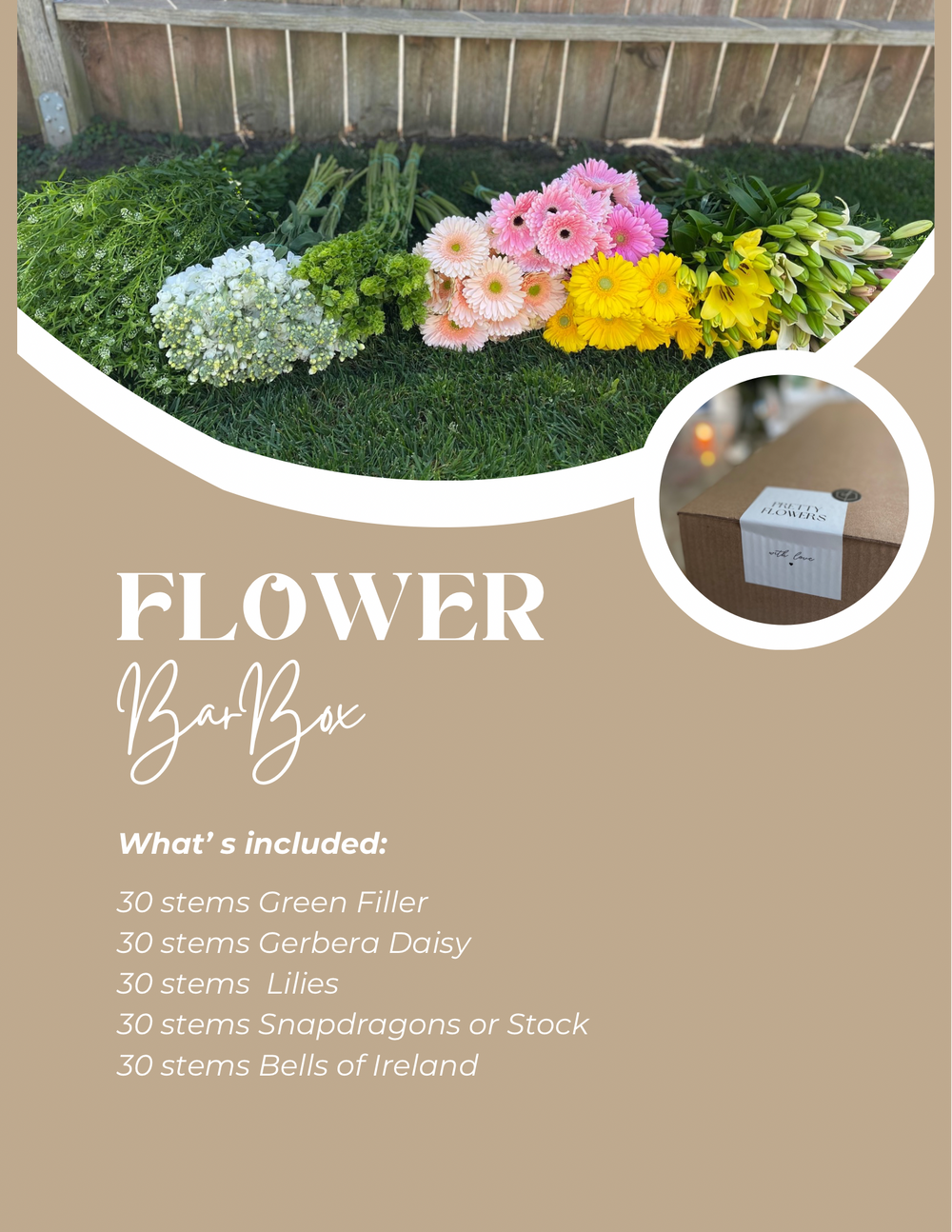 Flower Bar Box  - Spring Color Palette